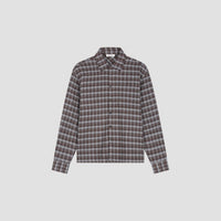 Plaid Flannel Button-Up Shirt - Multi Plaid