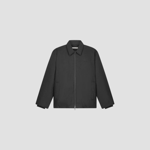 Full Zip Coach Jacket - Charcoal