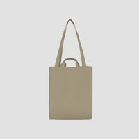 Embossed Logo Tote Bag - Grey