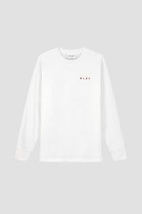 Long Sleeve Logo T-Shirt - White