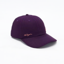 Embroidered Heart Baseball Cap - Purple