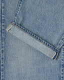 Loose Fit Selvedge Jeans - Light Blue