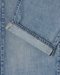 Loose Fit Selvedge Jeans - Light Blue