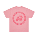 Embroidered Logo Short Sleeve - Pink