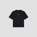 Embroidered Logo Detail T-shirt - Black