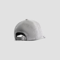 Embroidered Logo Baseball Cap - Heather Grey