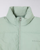Puffer Stand Collar Jacket - Mint Green