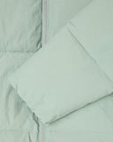 Puffer Stand Collar Jacket - Mint Green