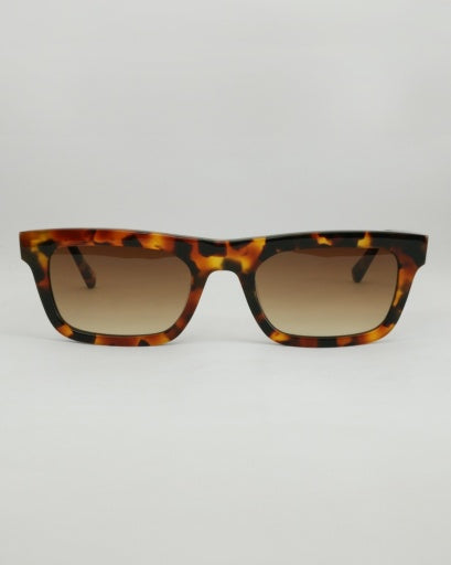 Wayfarer Frame Sunglasses - Tortoiseshell