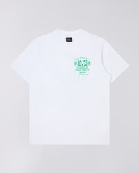 T-shirt with Chest Graphic - White