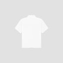 Short Sleeve Button-Up Shirt - White