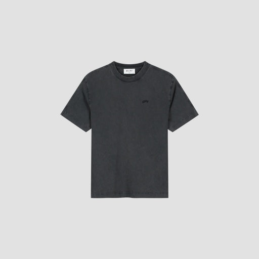 Washed Crewneck T-shirt - Charcoal Grey