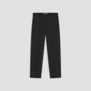Pleated Front Trousers - Black