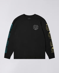 Long Sleeve Graphic T-shirt - Black Multi