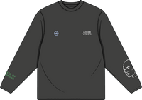 Long Sleeve Graphic Tee - Charcoal