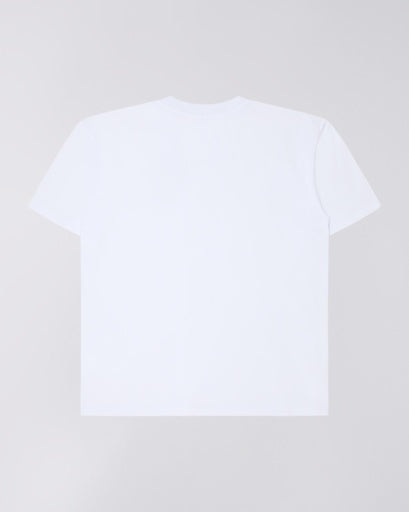 Embroidered Logo Crewneck T-Shirt - White