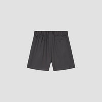 Drawstring Waist Shorts - Dark Gray