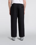 Loose Fit Graphic Sweatpants - Black