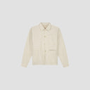 Two Pocket Button Jacket - Cream