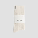 Knitted Ankle Socks - Cream