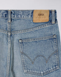 Loose Fit Selvedge Jeans - Light Blue