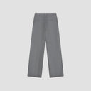 Pleated Wide Leg Pants - Gray