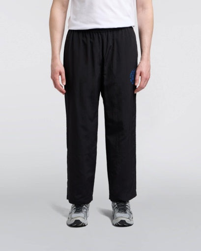 Loose Fit Graphic Sweatpants - Black