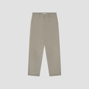 Pleated Wide Leg Pants - Light Gray