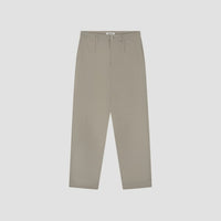 Pleated Wide Leg Pants - Light Gray