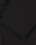 Cargo Drawstring Track Pants - Black