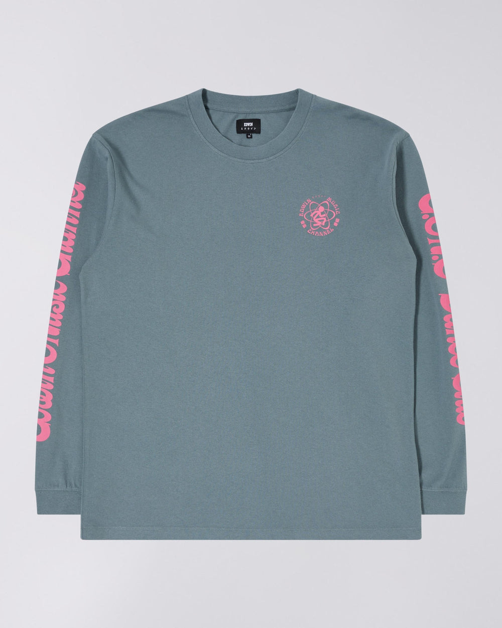 Graphic Long Sleeve T-Shirt - Dark Teal
