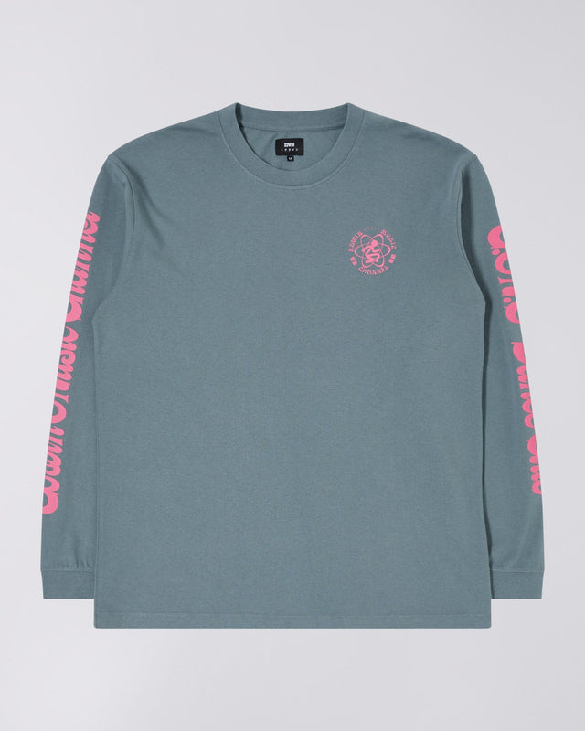 Graphic Long Sleeve T-Shirt - Dark Teal