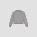 Pocket Front Cardigan - Light Gray