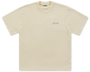 Back Graphic Basic T-Shirt - Cream