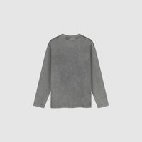 Washed Long Sleeve Tee - Washed Grey
