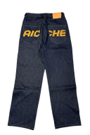 Straight Leg Jeans - Navy