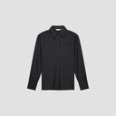 Button-Up Pocket Shirt - Black