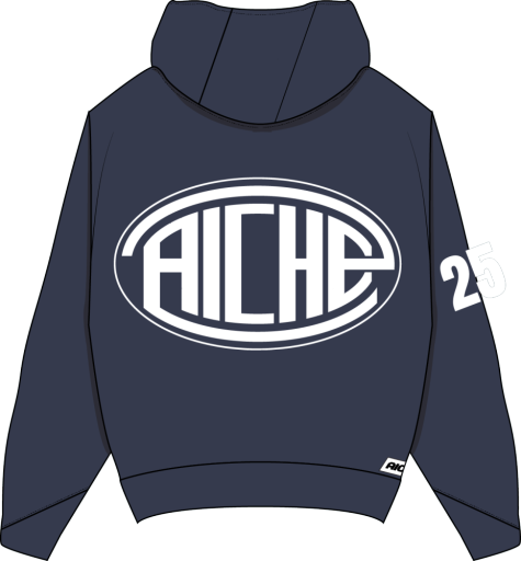 Zip-Up Hooded Sweatshirt - Navy