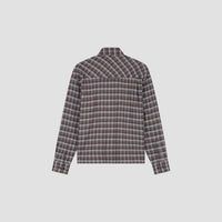 Plaid Flannel Shirt - Brown Plaid