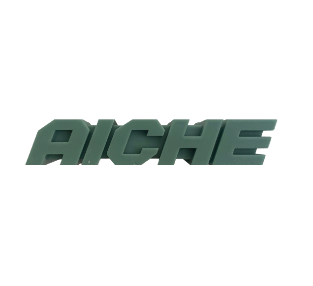 Embossed Logo Patch - Dark Gray