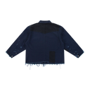Distressed Workwear Jacket - Navy