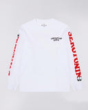 Long Sleeve Graphic Tee - White