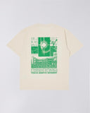 T-shirt with Chest Graphic - Ecru