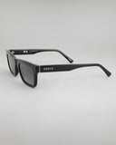 Rectangular Frame Sunglasses - Black
