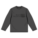 Long Sleeve Graphic T-Shirt - Charcoal