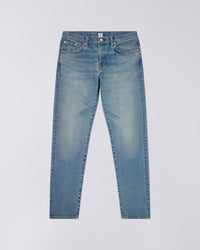 Washed Denim Slim Jeans - Light Blue