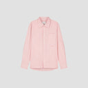 Striped Button-Up Shirt - Pink Stripe