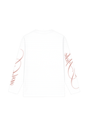 Long Sleeve Graphic T-Shirt - White