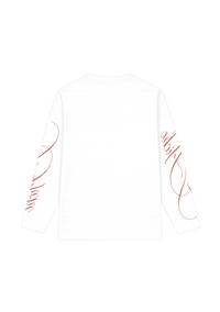 Long Sleeve Graphic T-Shirt - White