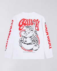 Long Sleeve Graphic Tee - White
